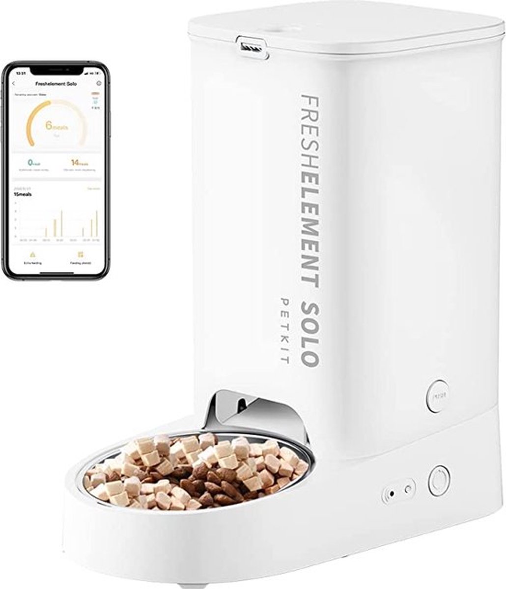 Petkit Fresh Element Solo vs Xiaomi Smart Pet Feeder vs Catit PIXI Smart Feeder vergeleken