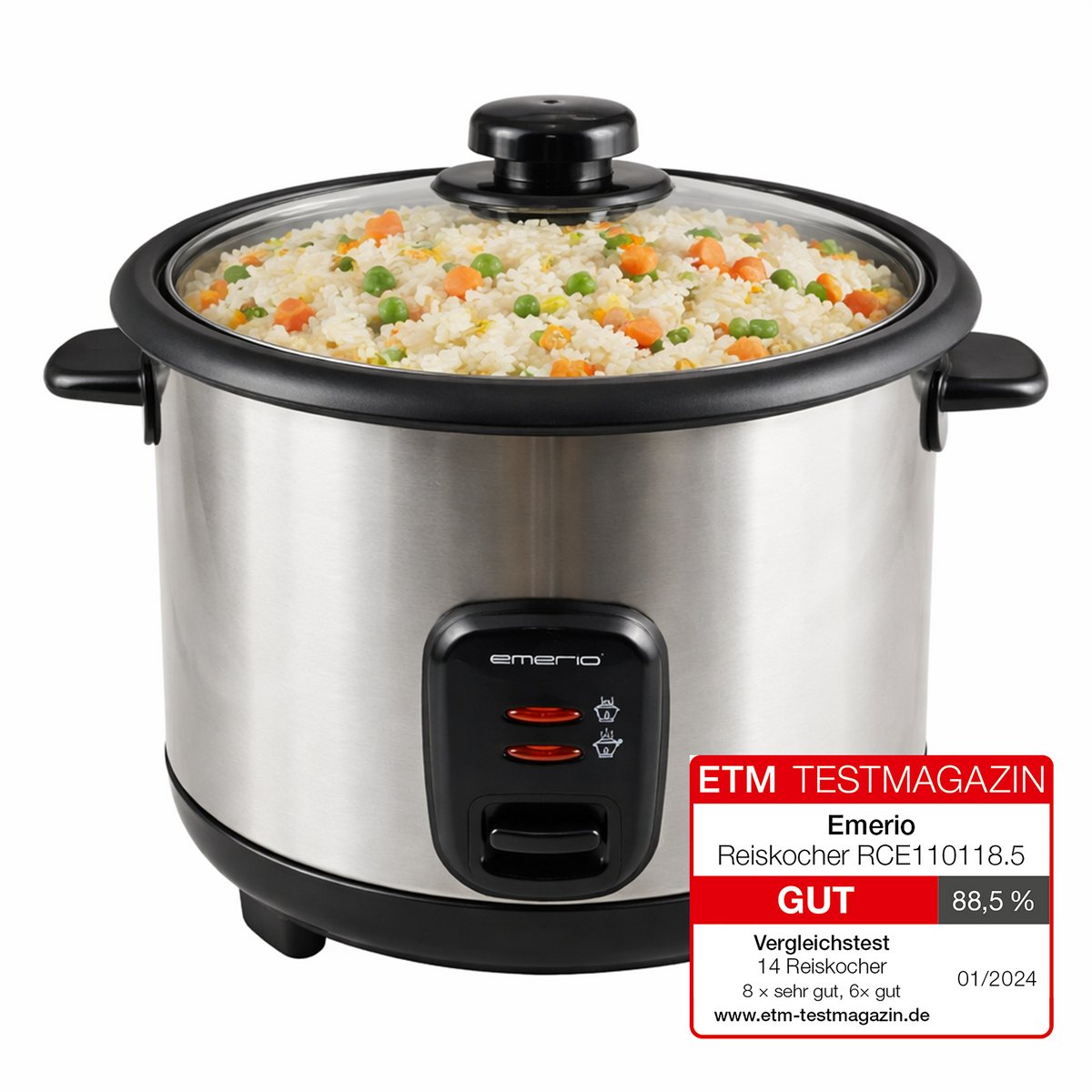 Emerio Rijstkoker 1,5 liter