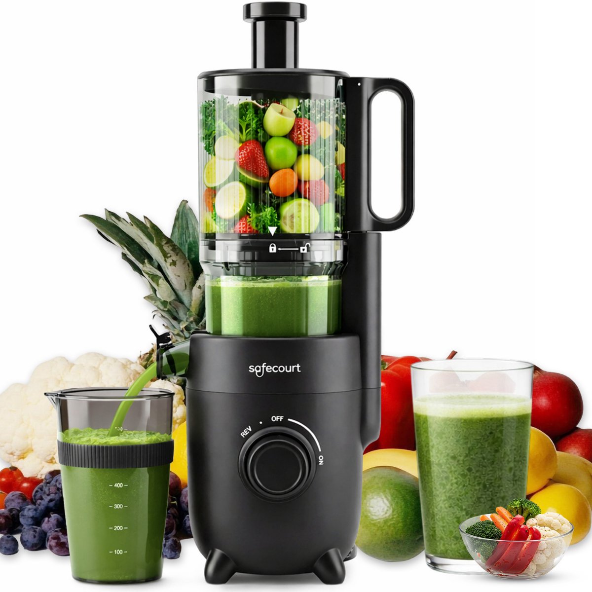 Safecourt Kitchen Slow Juicer