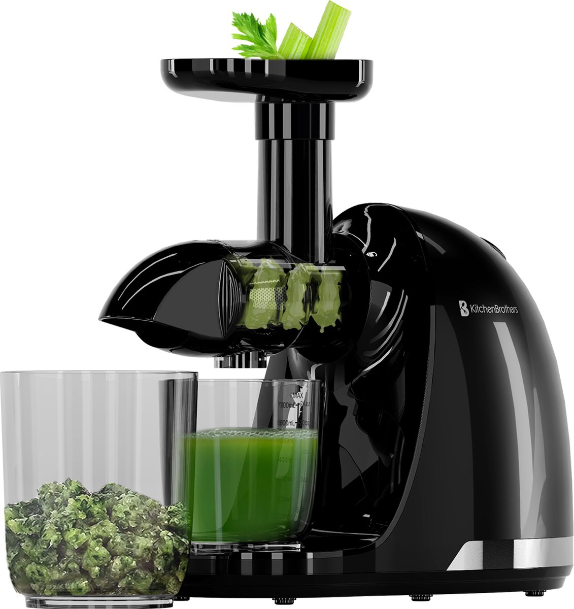 KitchenBrothers Slowjuicer vs Safecourt Kitchen Slow Juicer vs V&M Slowjuicer vergeleken
