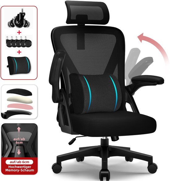 Vergelijken: Hiaonyx bureaustoel-ergonomische bureaustoel-bureaustoelen voor vs alternatieven