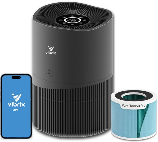 Vergelijken: Vibrix PureFlow50 Pro Luchtreiniger vs alternatieven