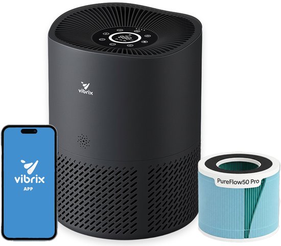 Vergelijken: Vibrix PureFlow50 Pro Luchtreiniger vs alternatieven