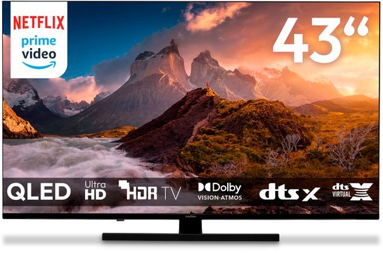 Vergelijken: MEDION 108 cm (43") QLED vs alternatieven