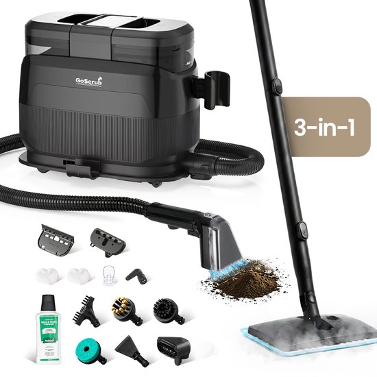 Vergelijken: GoScrub® 3-in-1 Tapijtreiniger PRO vs alternatieven